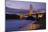 Blue Hour at Golden Gate Bridge, San Francisco California-Vincent James-Mounted Photographic Print