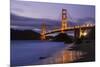 Blue Hour at Golden Gate Bridge, San Francisco California-Vincent James-Mounted Photographic Print