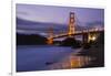 Blue Hour at Golden Gate Bridge, San Francisco California-Vincent James-Framed Photographic Print