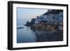 Blue Hour, Dusk in Atrani, Near Amalfi, Costiera Amalfitana (Amalfi Coast), Campania, Italy-Eleanor Scriven-Framed Photographic Print