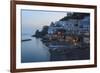 Blue Hour, Dusk in Atrani, Near Amalfi, Costiera Amalfitana (Amalfi Coast), Campania, Italy-Eleanor Scriven-Framed Photographic Print