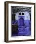 Blue House in Morocco-Michael Brown-Framed Photographic Print