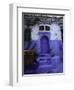 Blue House in Morocco-Michael Brown-Framed Photographic Print