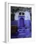 Blue House in Morocco-Michael Brown-Framed Photographic Print