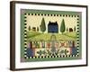 Blue House with Quilts-Debbie McMaster-Framed Giclee Print