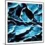 Blue Hue Leaves-Milli Villa-Mounted Art Print