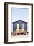 Blue Hut-Shot by Clint-Framed Photographic Print