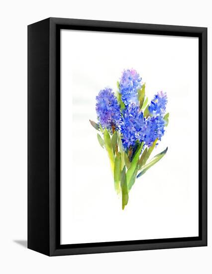 Blue Hyacinth, 2014-John Keeling-Framed Stretched Canvas