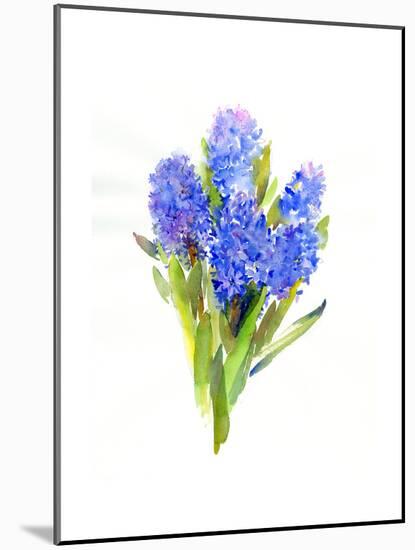 Blue Hyacinth, 2014-John Keeling-Mounted Giclee Print