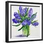 Blue Hyacinths-Christopher Ryland-Framed Giclee Print