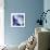 Blue Hydrangea 1-Stacy Bass-Giclee Print displayed on a wall