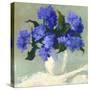 Blue Hydrangea Bouquet-Dale Payson-Stretched Canvas