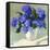 Blue Hydrangea Bouquet-Dale Payson-Framed Stretched Canvas