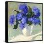Blue Hydrangea Bouquet-Dale Payson-Framed Stretched Canvas