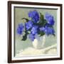 Blue Hydrangea Bouquet-Dale Payson-Framed Giclee Print