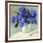 Blue Hydrangea Bouquet-Dale Payson-Framed Giclee Print