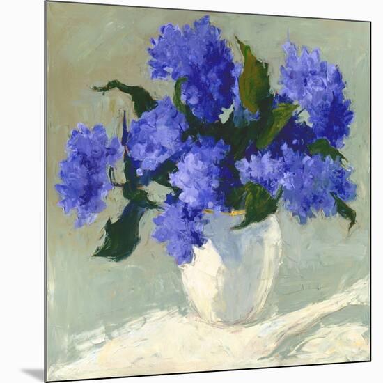 Blue Hydrangea Bouquet-Dale Payson-Mounted Giclee Print