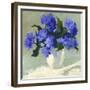 Blue Hydrangea Bouquet-Dale Payson-Framed Giclee Print