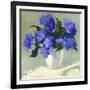 Blue Hydrangea Bouquet-Dale Payson-Framed Premium Giclee Print