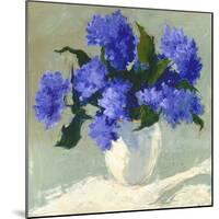 Blue Hydrangea Bouquet-Dale Payson-Mounted Premium Giclee Print