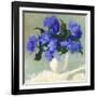 Blue Hydrangea Bouquet-Dale Payson-Framed Premium Giclee Print