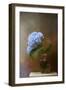 Blue Hydrangea in a Vase-Jai Johnson-Framed Giclee Print