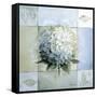 Blue Hydrangea Study 1-Lisa Audit-Framed Stretched Canvas