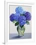 Blue Hydrangeas-Christopher Ryland-Framed Giclee Print