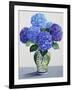 Blue Hydrangeas-Christopher Ryland-Framed Giclee Print