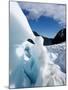 Blue Ice Cave, Franz Josef Glacier, South Island, New Zealand-David Wall-Mounted Photographic Print