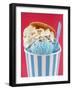 Blue Ice Cream in Tub with Sugar Sprinkles-Marc O^ Finley-Framed Photographic Print