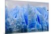 Blue Ice, Grey Glacier, Torres Del Paine National Park, Patagonia, Chile, South America-Eleanor-Mounted Photographic Print