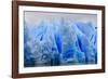 Blue Ice, Grey Glacier, Torres Del Paine National Park, Patagonia, Chile, South America-Eleanor-Framed Photographic Print