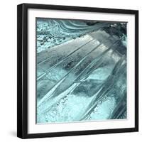 Blue Ice II-Monika Burkhart-Framed Photographic Print