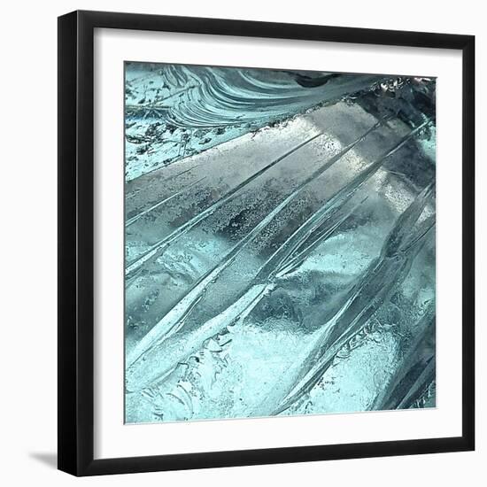 Blue Ice II-Monika Burkhart-Framed Photographic Print