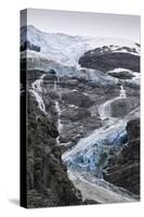Blue Ice of Kjenndalen Glacier, Jostedalsbreen National Park, Lodal Valley-Eleanor Scriven-Stretched Canvas