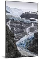 Blue Ice of Kjenndalen Glacier, Jostedalsbreen National Park, Lodal Valley-Eleanor Scriven-Mounted Photographic Print