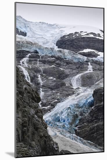 Blue Ice of Kjenndalen Glacier, Jostedalsbreen National Park, Lodal Valley-Eleanor Scriven-Mounted Photographic Print