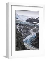 Blue Ice of Kjenndalen Glacier, Jostedalsbreen National Park, Lodal Valley-Eleanor Scriven-Framed Photographic Print