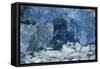 Blue Ice, Perito Moreno Glacier, Los Glaciares National Park, Argentina.-Adam Jones-Framed Stretched Canvas