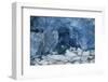 Blue Ice, Perito Moreno Glacier, Los Glaciares National Park, Argentina.-Adam Jones-Framed Photographic Print