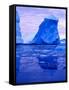 Blue Icebergs, Antarctica-Joe Restuccia III-Framed Stretched Canvas