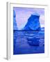 Blue Icebergs, Antarctica-Joe Restuccia III-Framed Photographic Print