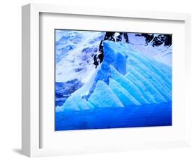 Blue Icebergs, Antarctica-Joe Restuccia III-Framed Photographic Print