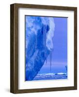Blue Icebergs, Antarctica-Joe Restuccia III-Framed Photographic Print