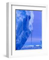 Blue Icebergs, Antarctica-Joe Restuccia III-Framed Photographic Print