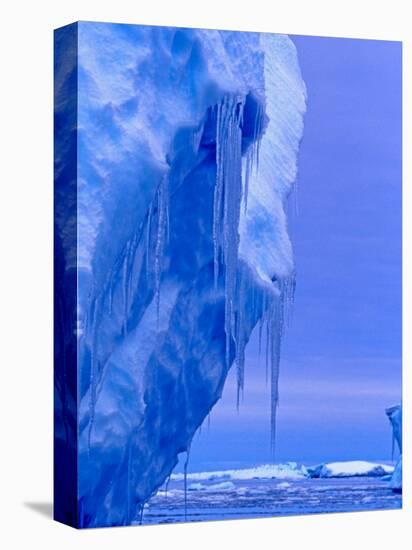 Blue Icebergs, Antarctica-Joe Restuccia III-Stretched Canvas