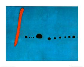 Blue II, c.1961-Joan Miro-Framed Art Print