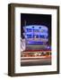 Blue Illuminated Hotel at Night, Ocean Drive, Miami South Beach, Art Deco District, Florida, Usa-Axel Schmies-Framed Photographic Print