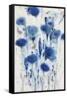 Blue Impressions I-Tim OToole-Framed Stretched Canvas